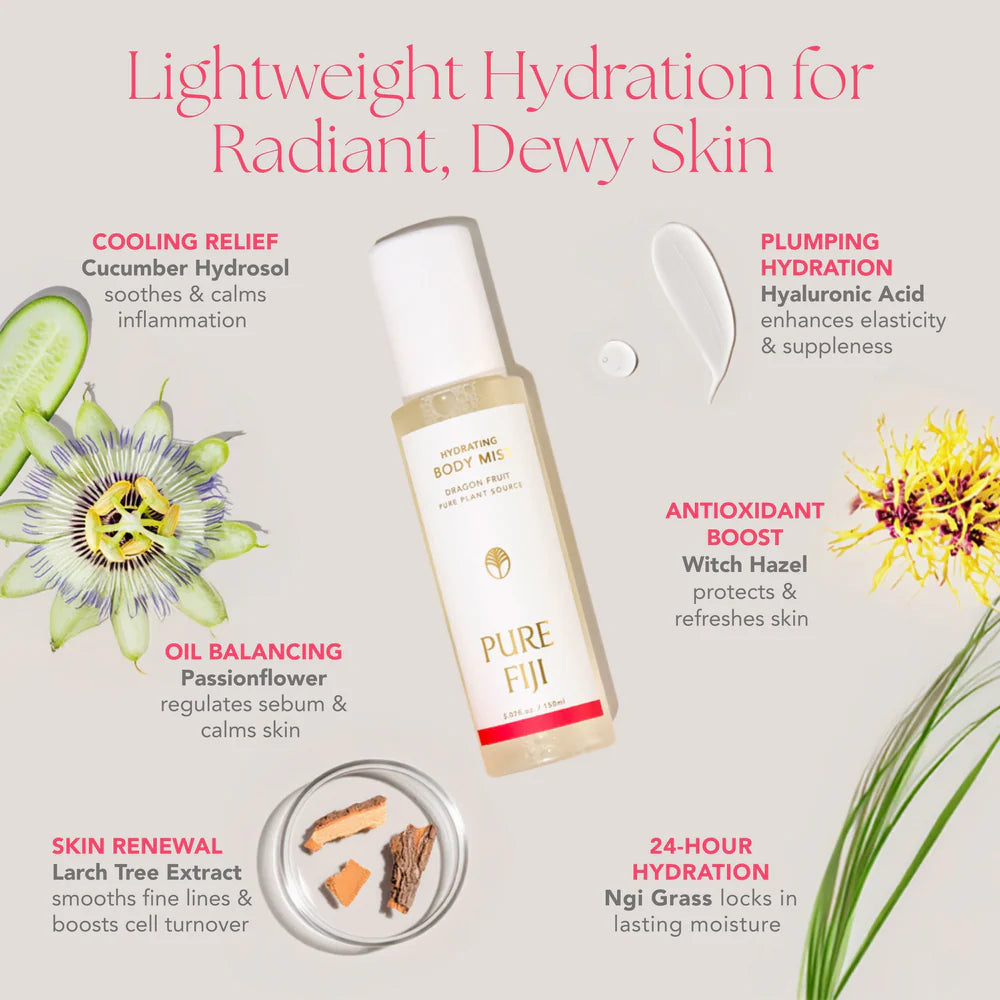 Pure Fiji Body Mist 90ml – Pure Indulgence Pukekohe